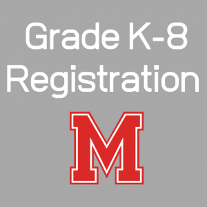 Grades K-8 Registration 